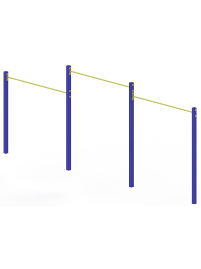 Турнік потрійний вуличний